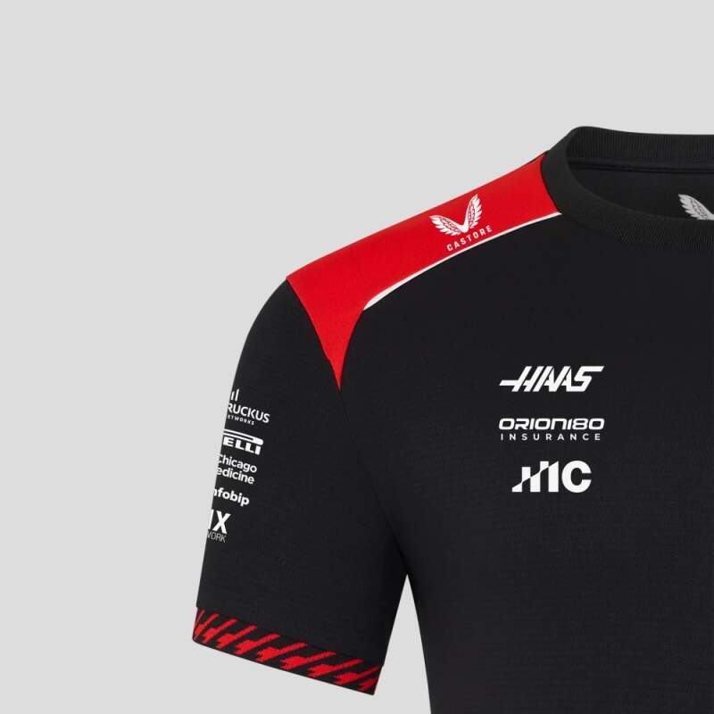 Koszulka Haas F1 Team z logo sponsorów - edycja zespołowa