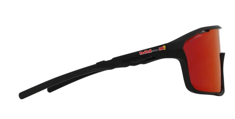 Okulary przeciwsłoneczne Red Bull Spect RUMBLE czarne z niebiesko-purpurowymi soczewkami