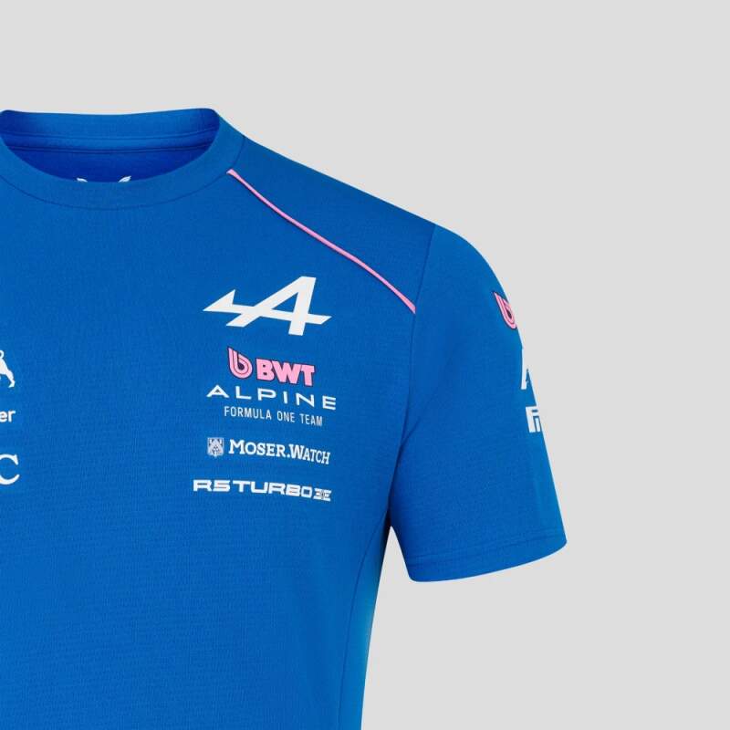 BWT Alpine F1 T-shirt with sponsor logos - team edition