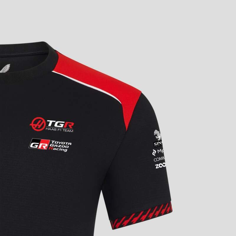 Koszulka Haas F1 Team z logo sponsorów - edycja zespołowa