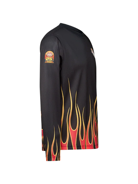 Koszulka rowerowa Red Bull Rampage ROCK – czarna