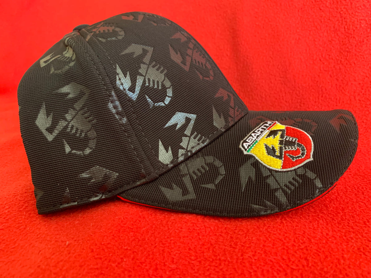 Czapka z daszkiem Abarth czarna