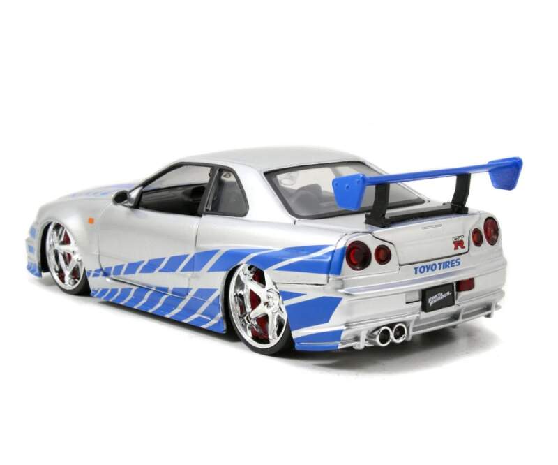 Model Szybcy i wściekli Nissan Skyline R34 2002