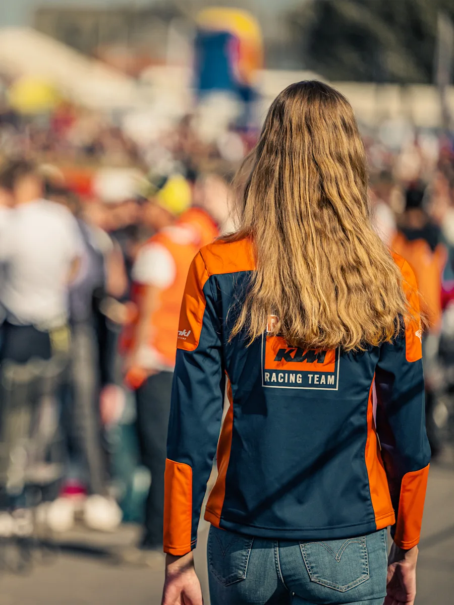 KTM Red Bull Racing women's team softshell jacket