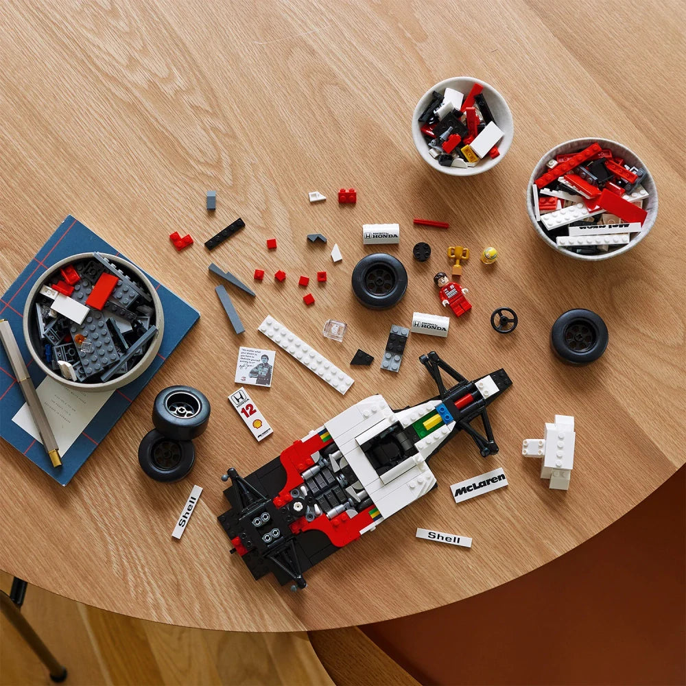 LEGO Icons 10330 McLaren MP4/4 & Ayrton Senna Building Set