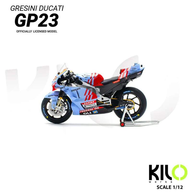 Model NZG MotoGP - Ducati GP23 Marc Marquez