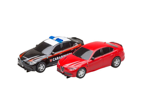 Micro Slot Race Alfa Romeo 1:87 mini slot car track