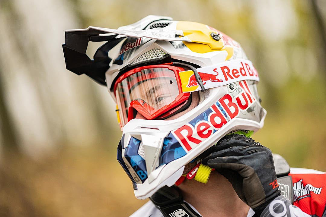 Red Bull Spect WHIP zapasowa szyba niebieska