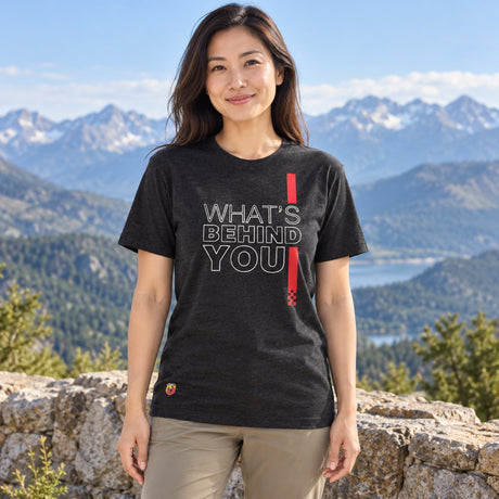 Abarth BEHIND YOU T-Shirt – Black – illustrative photo (AI)