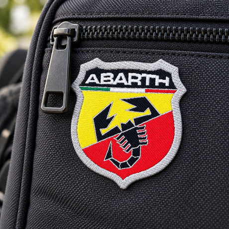 Naszywka Abarth SCUDETTO – zdjęcie poglądowe (AI)