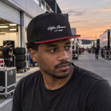 Alfa Romeo F1 Team Flat Peak Cap – Black – ilustrační foto (AI)