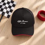 Dziecięca czapka z zakrzywionym daszkiem Alfa Romeo F1 Team – czarna – zdjęcie poglądowe (AI)