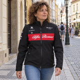 Alfa Romeo F1 Team Softshell Jacket – Black – ilustrační foto 2 (AI)