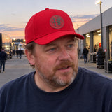 Alfa Romeo Logo Cap – Red – ilustrační foto (AI)