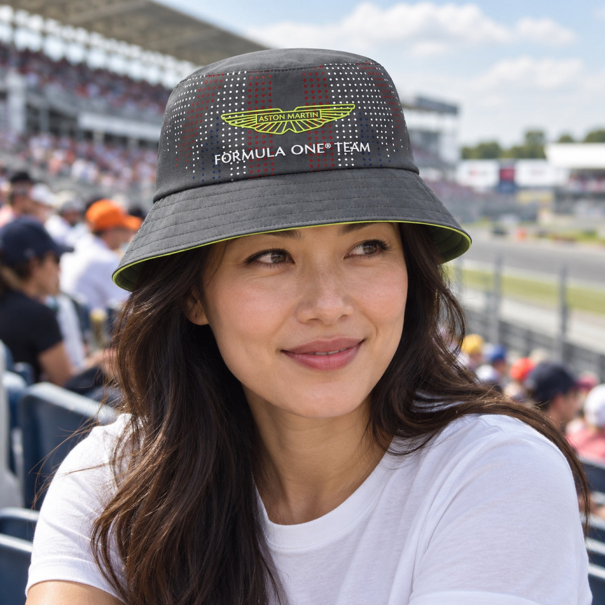 Czapka z daszkiem Aston Martin F1 Team – edycja specjalna Silverstone – zdjęcie poglądowe (AI)