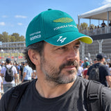 Aston Martin F1 Team Fernando Alonso #14 Cap 2026 – Green – ilustrační foto (AI)