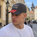 Audi Revolut F1 x Adidas Cap – Dark Grey, Lifestyle Edition – ilustrační foto (AI)