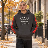 Audi Revolut F1 x Adidas Hoodie – Grey, Lifestyle Edition – illustrative photo (AI)