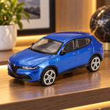 Bburago Alfa Romeo Tonale Model 1:43 – Blue – illustrative photo (AI)