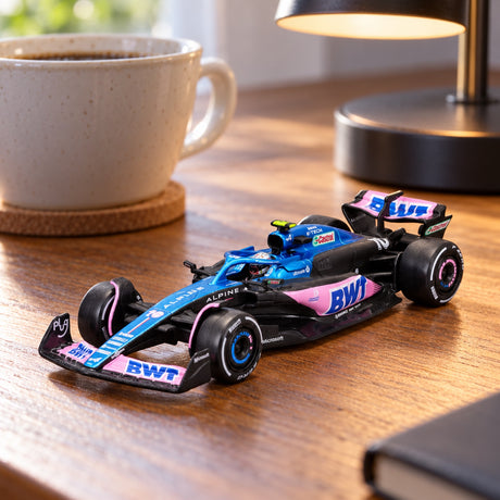 Model Alpine F1 A523 Bburago #10 Pierre Gasly 2023 1:43 – Signature – zdjęcie poglądowe (AI)