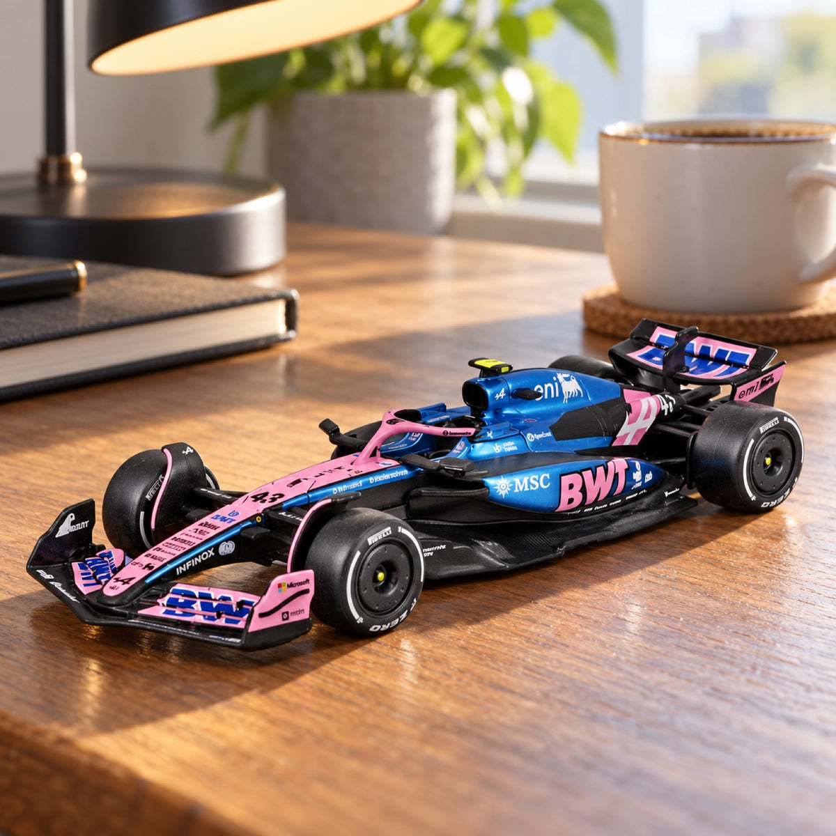 Bburago Alpine F1 A525 #43 Franco Colapinto 2025 Model – illustrative photo (AI)