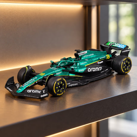 Bburago Aston Martin F1 AMR25 Model #18 Lance Stroll 2025 – illustrative photo (AI)