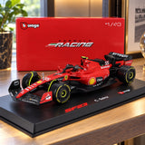 Model Scuderia Ferrari SF-23 Bburago #55 Carlos Sainz 2023 1:43 – Signature – zdjęcie poglądowe (AI)