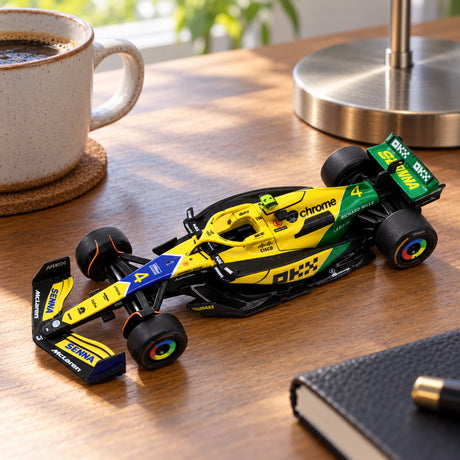 Model Bburago McLaren F1 MCL38 #4 Lando Norris – Monaco – zdjęcie poglądowe (AI)