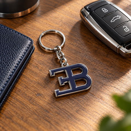 Brelok z logo Bugatti – zdjęcie poglądowe (AI)