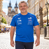 BWT Alpine F1 Team T-Shirt with Sponsor Logos – illustrative photo (AI)