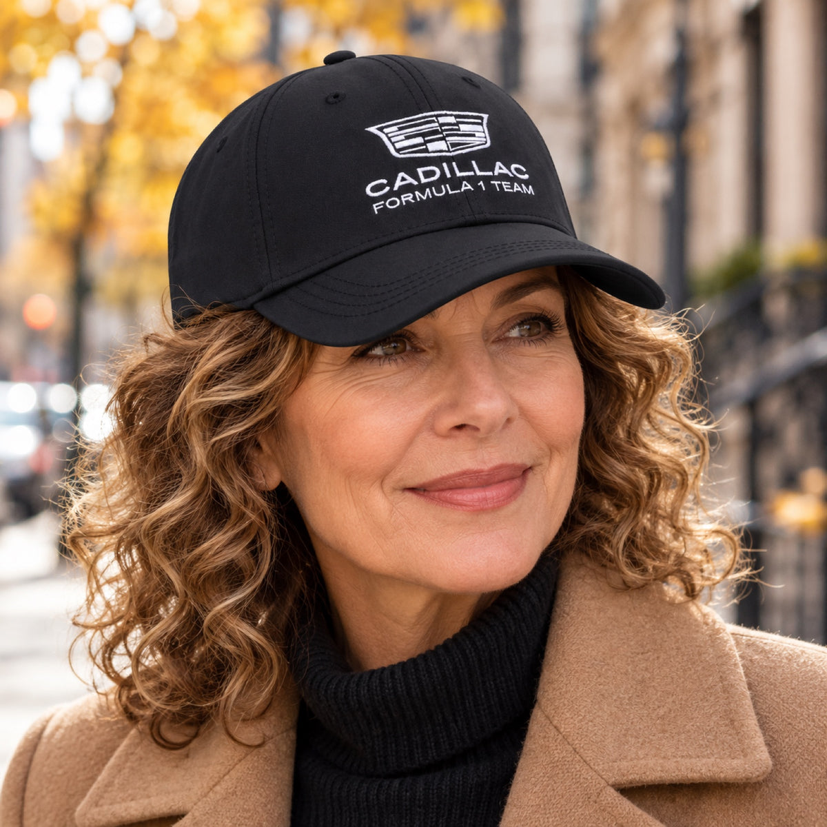 Cadillac F1 x Tommy Hilfiger Team Cap – Black – illustrative photo (AI)
