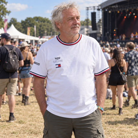 Cadillac F1 x Tommy Hilfiger Team T-Shirt – White – ilustrační foto (AI)