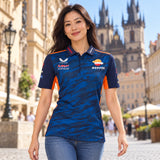 Repsol Honda MotoGP Team Polo with Sponsor Logos – illustrative photo (AI)