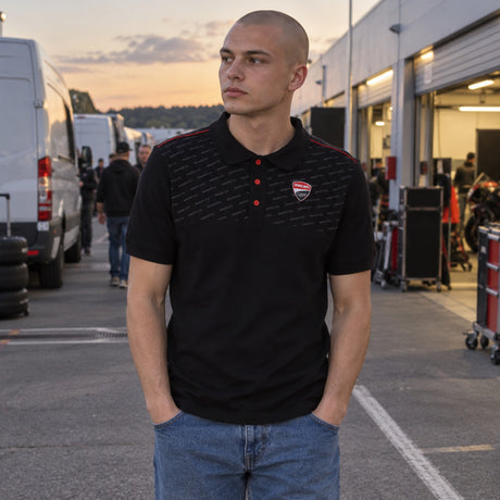 Ducati Corse Fan Polo with Logo – ilustrační foto (AI)