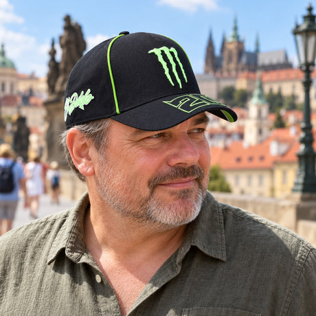 Czapka z zakrzywionym daszkiem Fabio Quartararo – Monster Energy – zdjęcie poglądowe (AI)