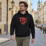 Haas F1 Team x Godzilla Hoodie – Japan 2026 Edition, Black – ilustrační foto (AI)