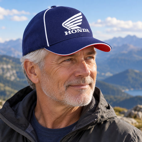 Honda Fan Cap with Large Wing Logo – illustrative photo (AI)