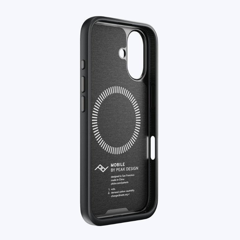 Peak Design Everyday Case - iPhone 16 Standard - Charcoal