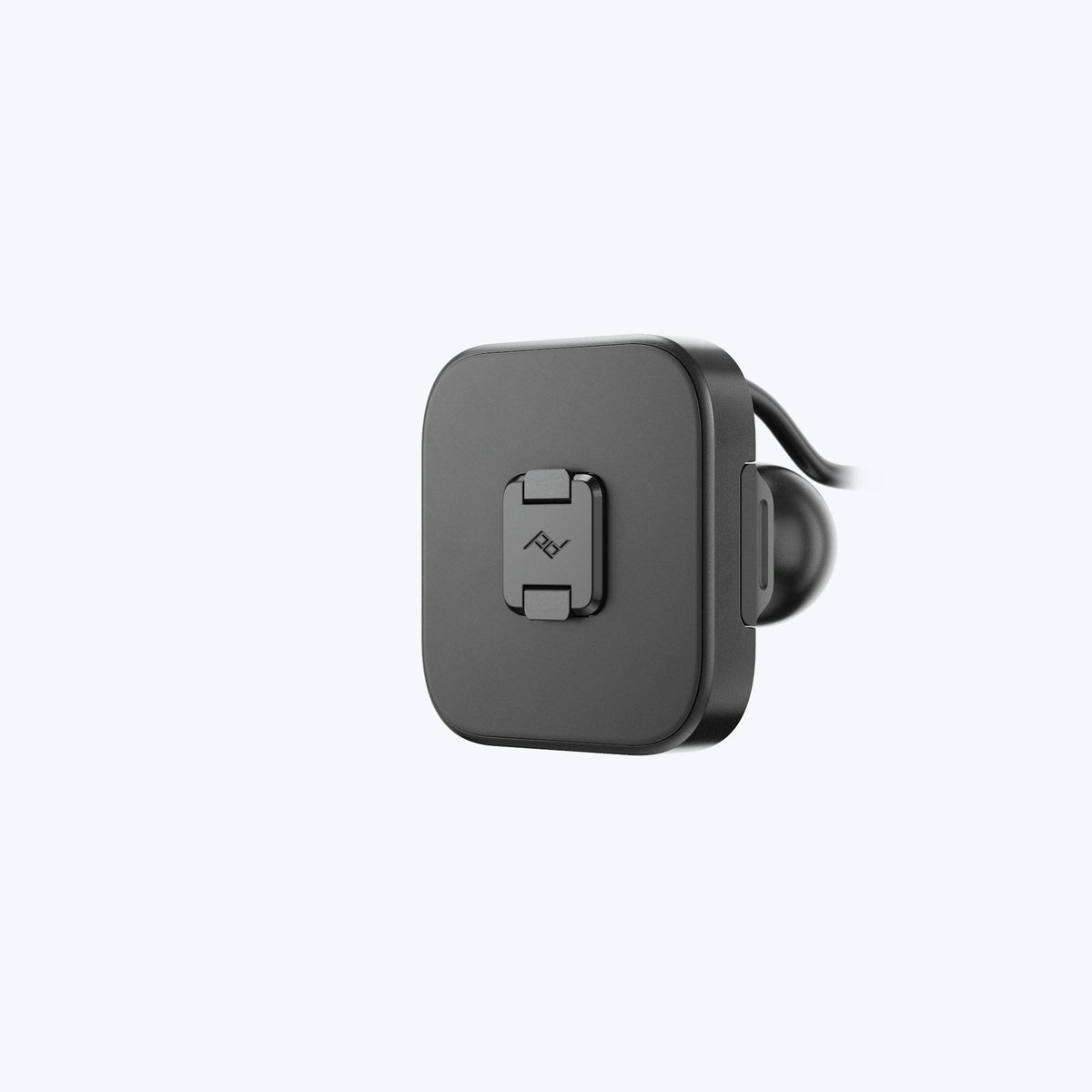 Peak Design Motorcycle Mount 1" Ball Adapter: Locking & Charging Black