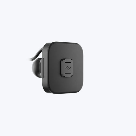 Peak Design Motorcycle Mount 1" Ball Adapter: Locking & Charging Black