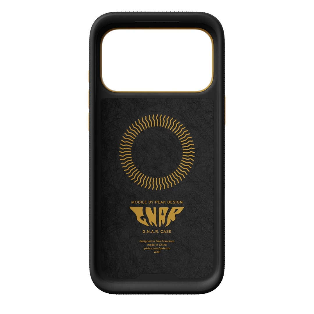 Peak Design GNAR Case iPhone 18 Pro Max - Black