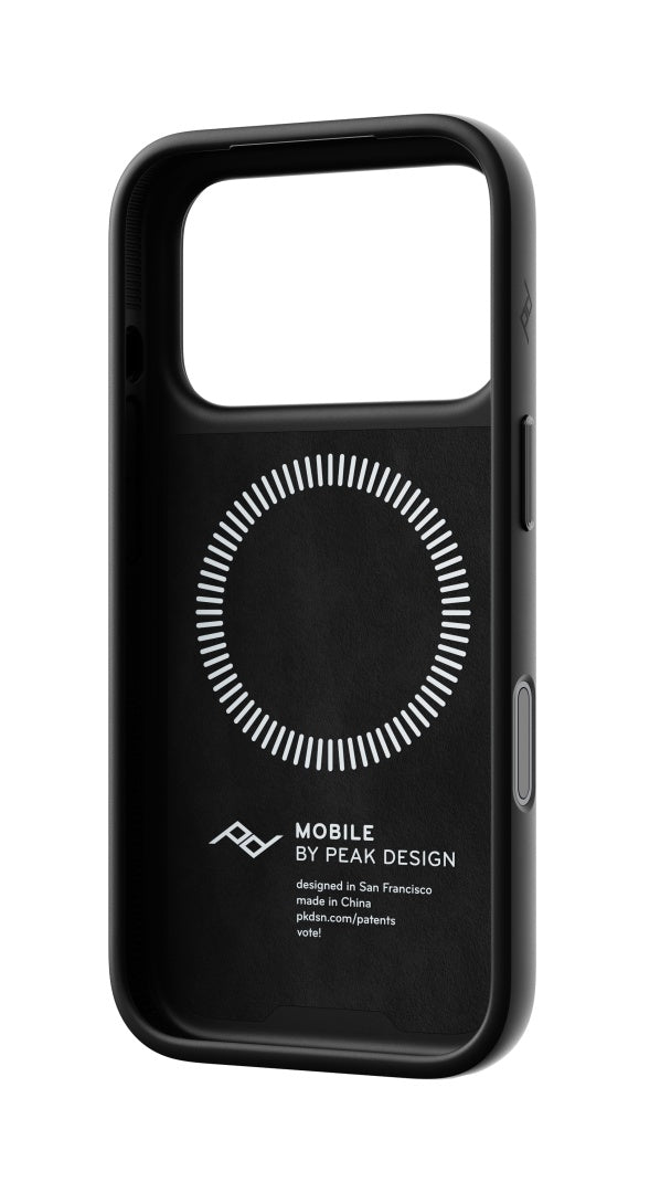 Peak Design Everyday Case Non-Slimlink iPhone 18 Pro - Black Leather