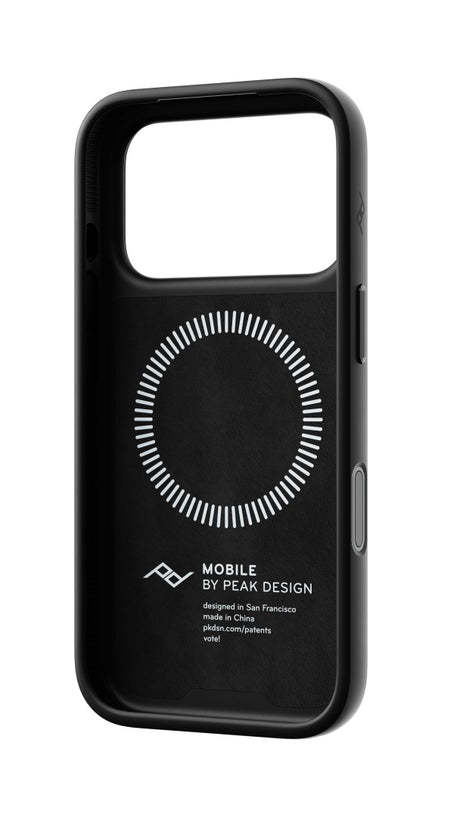 Peak Design Everyday Case Non-Slimlink iPhone 18 Pro - Black Leather