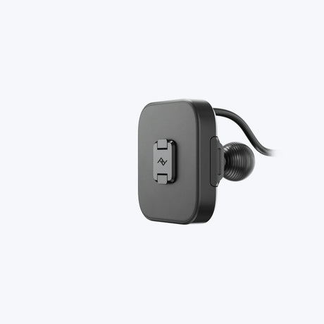 Peak Design Motorcycle Mount 20mm Ball Adapter: Locking & Charging Black