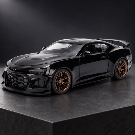 Model Szybcy i wściekli Chevrolet Camaro 2024 ZL1 1LE – czarny – zdjęcie poglądowe (AI)