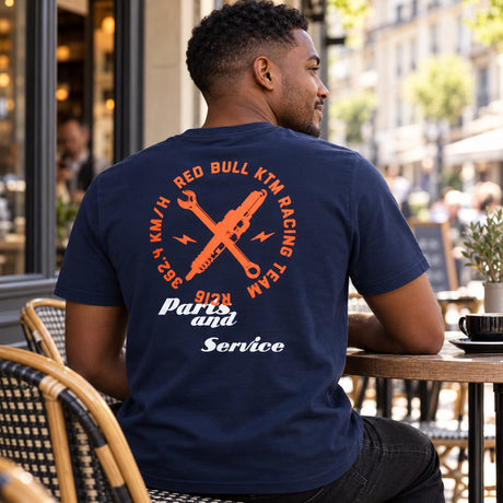 Koszulka casual KTM Red Bull Racing Boost – granatowa – zdjęcie poglądowe (AI)