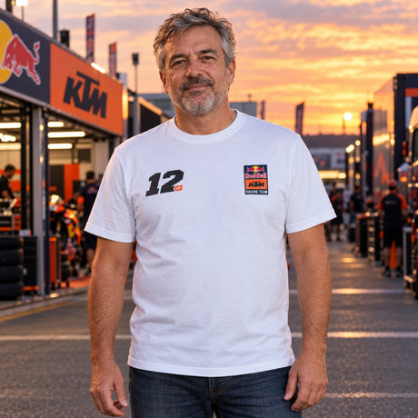 Koszulka kibica KTM Red Bull Racing – Maverick Viñales – zdjęcie poglądowe (AI)
