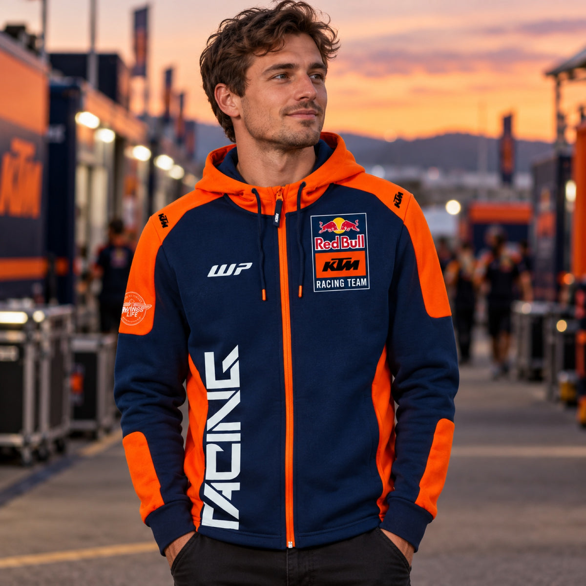 KTM Red Bull Racing Team Jacket – illustrative photo (AI)
