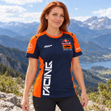 Damska koszulka zespołowa KTM Red Bull Racing – zdjęcie poglądowe (AI)