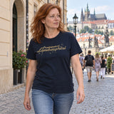 Koszulka Lamborghini Casual z logo – granatowa – zdjęcie poglądowe 2 (AI)